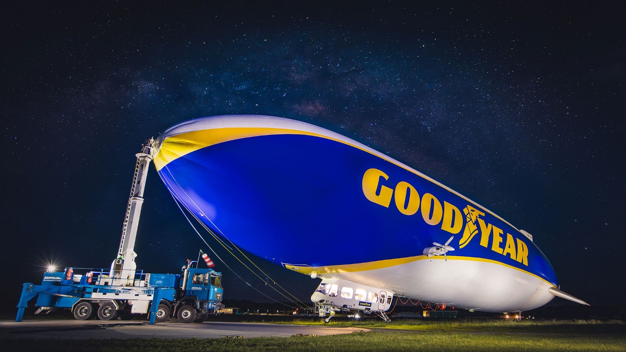 Goodyear Blimp - et ikon er tilbage