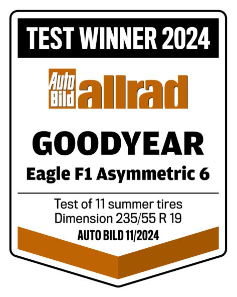 Auto Bild allrad – Testvinder 2024 – Eagle F1 Asymmetric 6