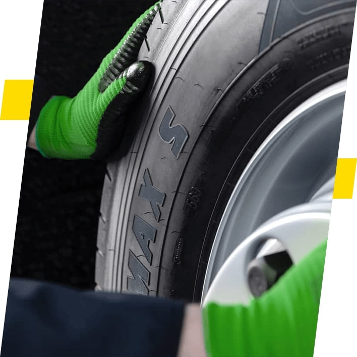 Goodyear regummiering for højere kilometertal