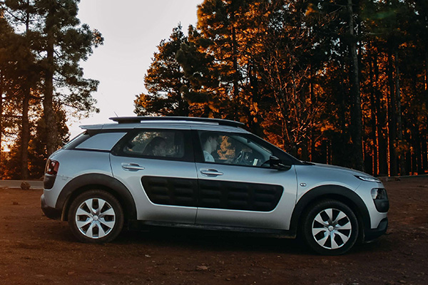 Citroen auf Goodyear-Reifen