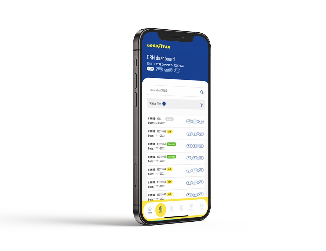 Goodyear eCasing-App