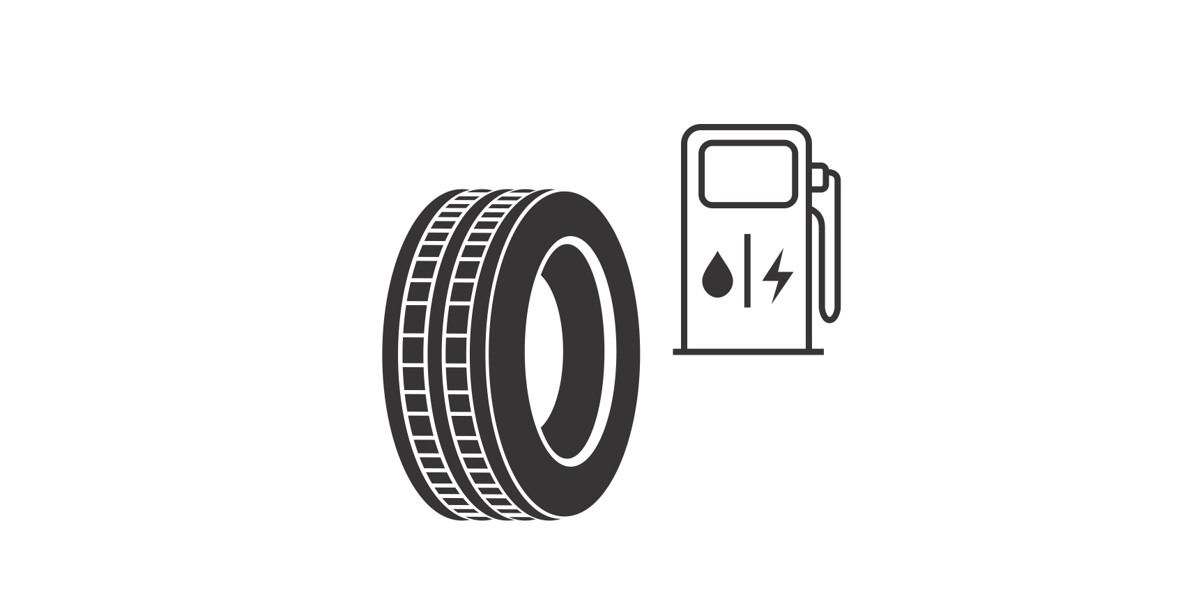 New Tyre Rating Fuel Efficiency Icon