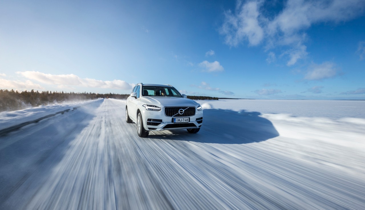 UltraGrip Performance+ Winter Tyre on Snowy, Icy Roads