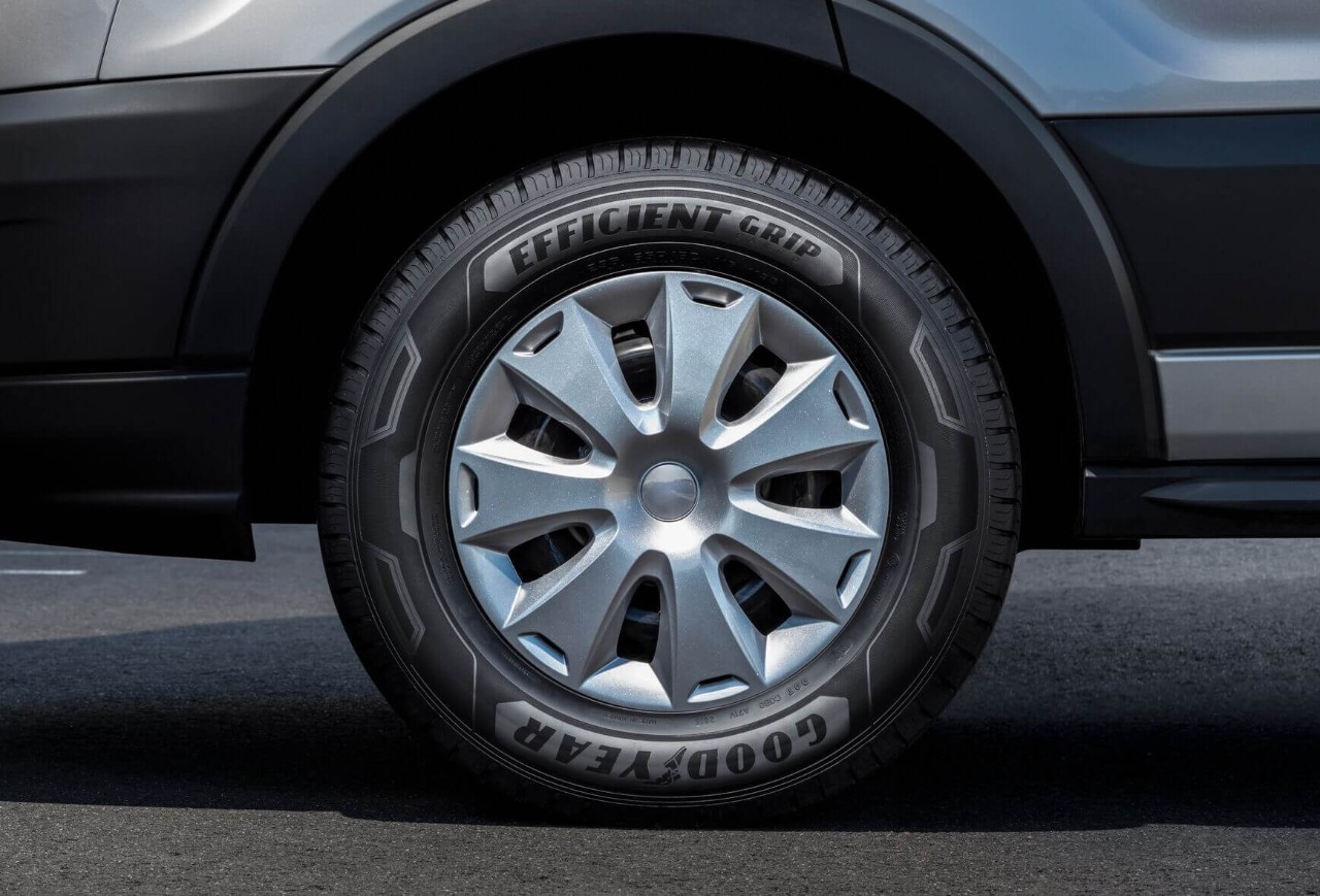 Goodyear EfficientGrip Cargo tyre on van
