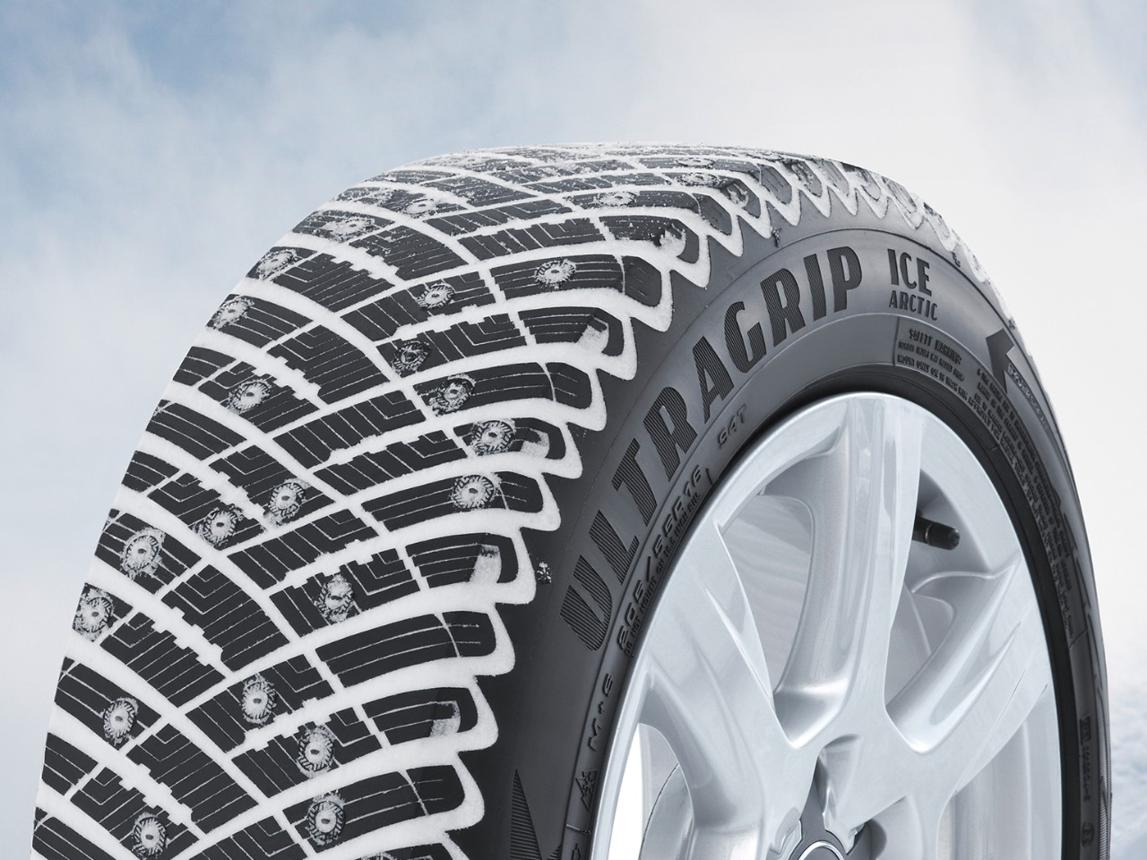 Goodyear Winter Tyre UltraGrip close up