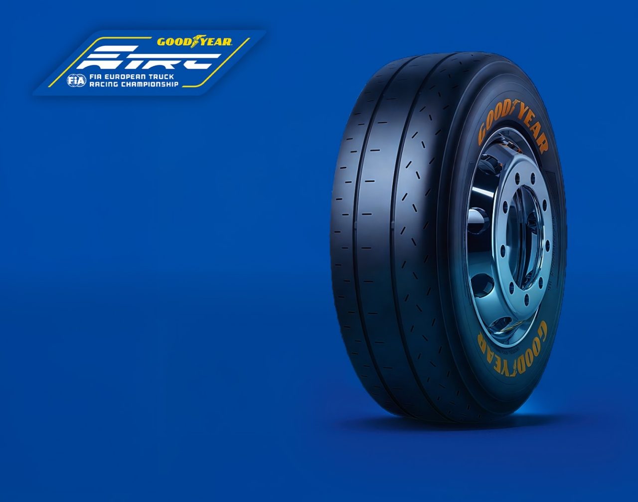 Goodyear 55% sustainable racing tyre