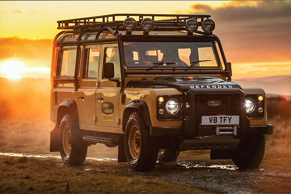 Land Rover sugli pneumatici Goodyear