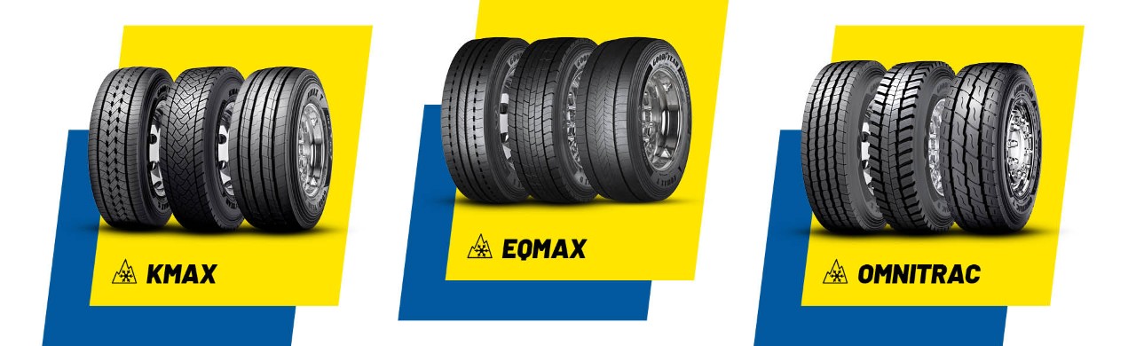 Goodyear KMAX, FUELMAX e OMNITRAC