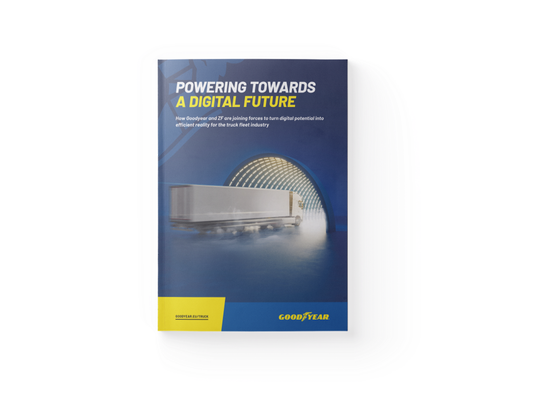 Brochure sul futuro digitale con Goodyear e ZF