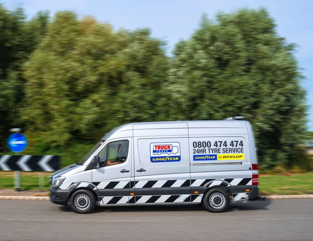 Rete di assistenza TruckForce di Goodyear per ridurre al minimo i tempi di fermo dovuto a pneumatici per autocarri