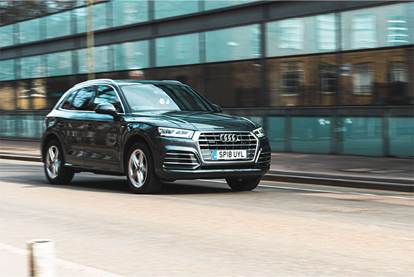 Audi op Goodyear banden